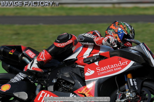 2008-05-11 Monza 0675 Superbike - Warm Up - Troy Corser - Yamaha YZF-R1